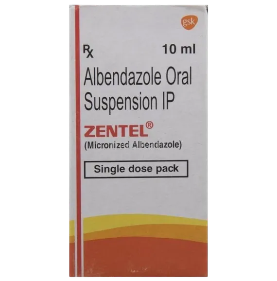 zentel oral suspension 10 ml
